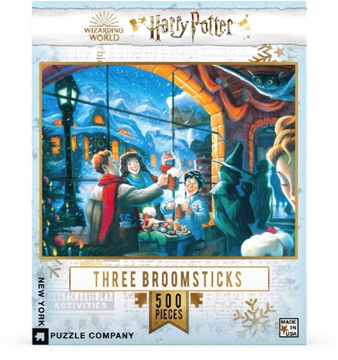 New York Puzzle Company Puzzel Three Broomsticks - 500 stukjes