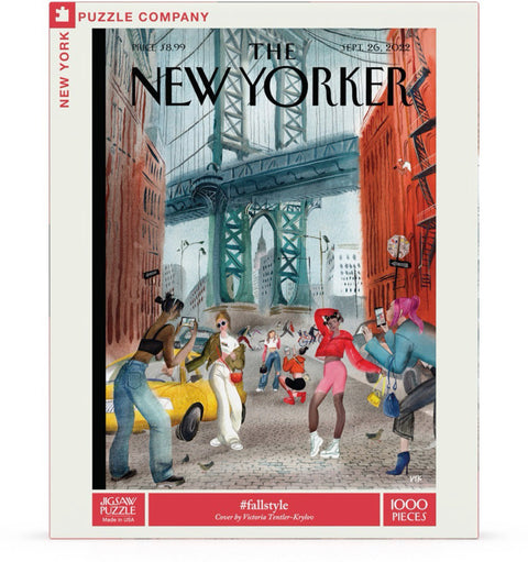 New York Puzzle Company Puzzel - #fallstyle - 1000 stukjes