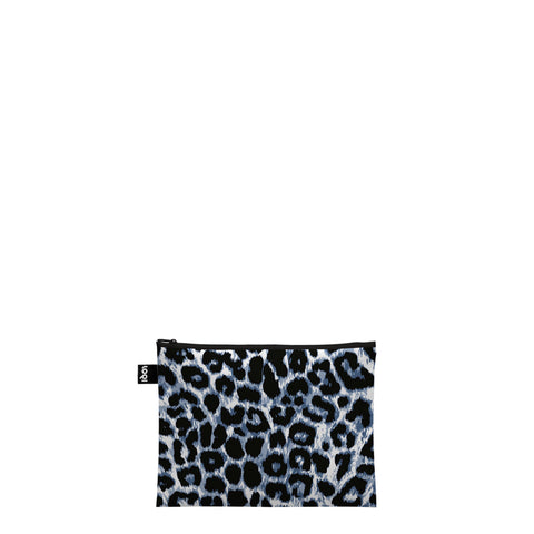 LOQI Zip Pockets - Leopard Dusk, Twilight and Sunrise gerecycled