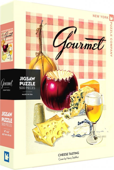 New York Puzzle Company Puzzel Cheese Tasting - 500 stukjes