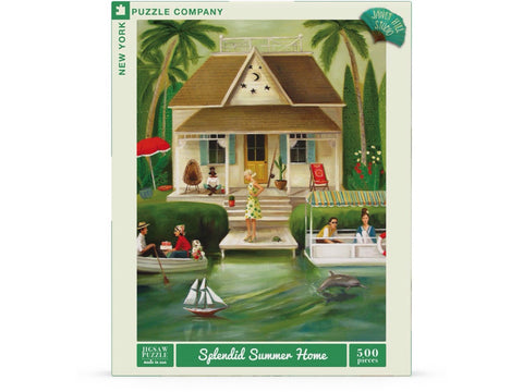 New York Puzzle Company Puzzel Splendid Summer Home - 500 stukjes