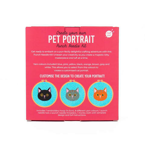 Gift Republic DIY kit - Cat Punch Needle