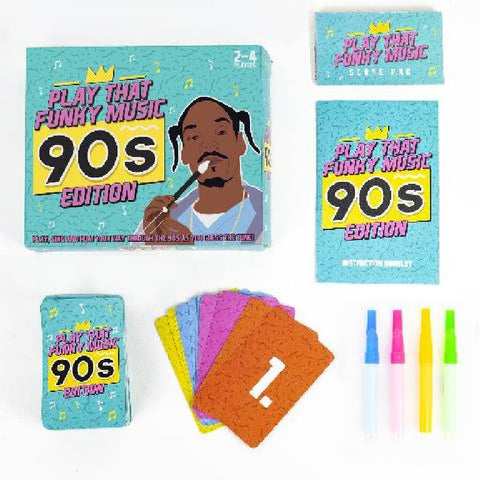Gift Republic Kaartspel - Play that Funky Music 90s Edition