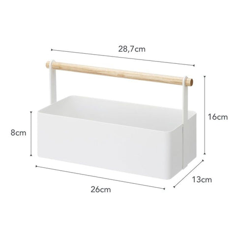 Yamazaki Tosca Organizer rechthoekig Toolbox Large - Wit