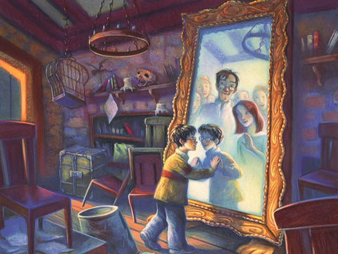 New York Puzzle Company Puzzel Mirror of Erised - 1000 stukjes