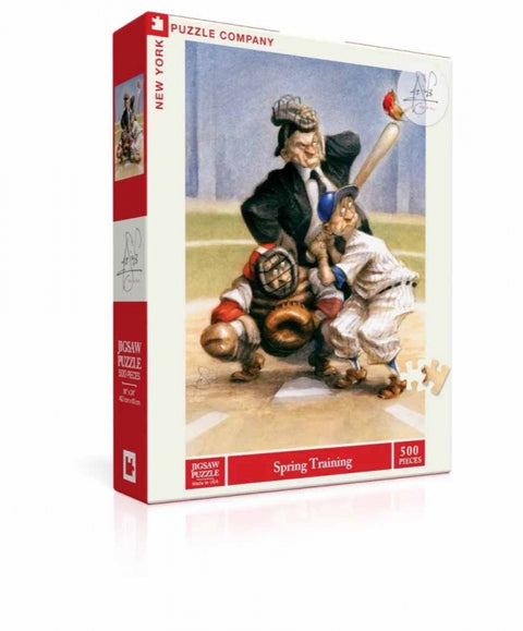 New York Puzzle Company Puzzel Spring Training - 500 stukjes