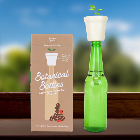 Gift Republic Botanical Bottles Kweekset - Coffee