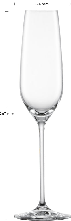 Schott Zwiesel Fortissimo Champagneglas met MP 7 - 0.24Ltr - 4 glazen