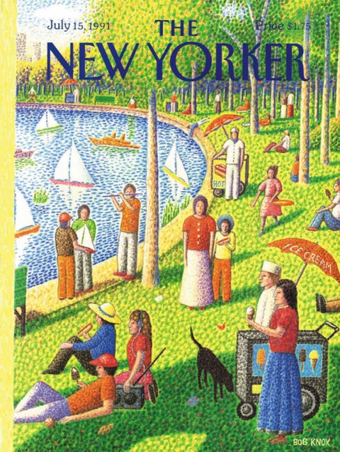 New York Puzzle Company Puzzel Sunday Afternoon in Central Park - 1000 stukjes