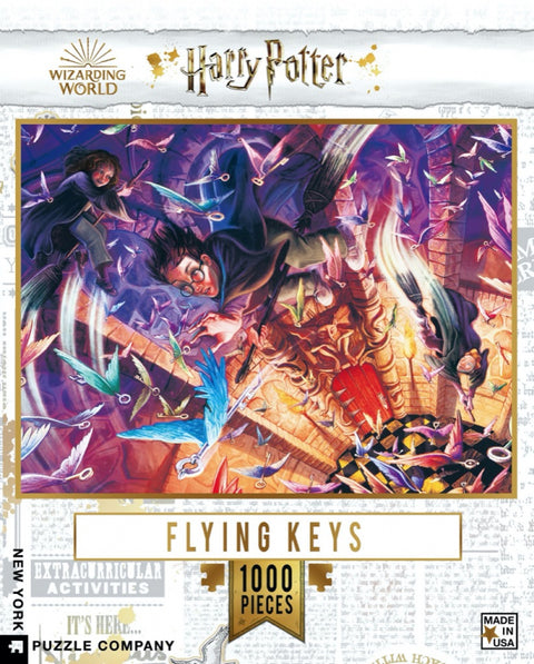 New York Puzzle Company Puzzel Flying Keys - 1000 stukjes