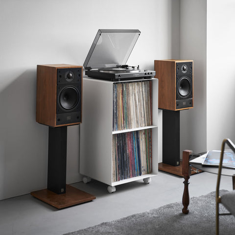 Yamazaki Tower Platenkast 2-laags op wielen