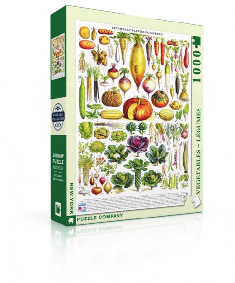 New York Puzzle Company Puzzel Vegetables ~ Légumes - 1000 stukjes