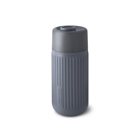 Black+Blum Travel Cup Glass - Reisbeker glas - 0.34Ltr - Grijs/