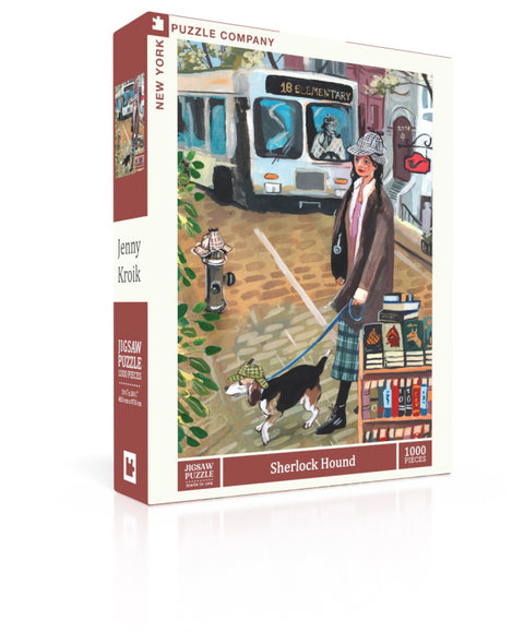 New York Puzzle Company Puzzel Sherlock Hound - 1000 stukjes