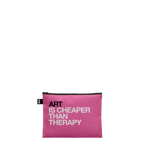 LOQI Zip Pockets - Art Knows No Borders CiCLO
