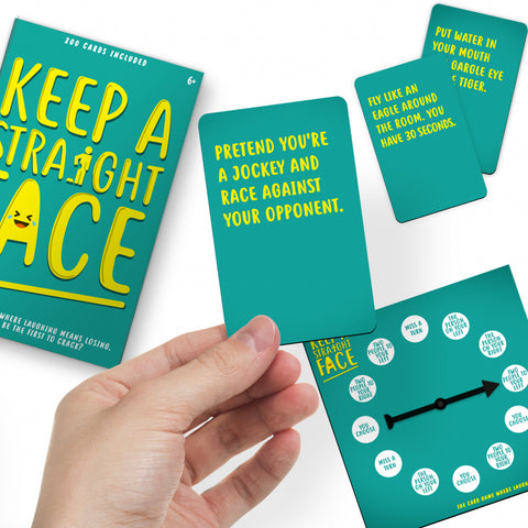 Gift Republic Kaartspel - Keep A Straight Face
