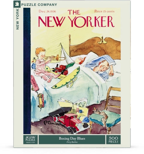 New York Puzzle Company Puzzel Boxing Day Blues - 500 stukjes