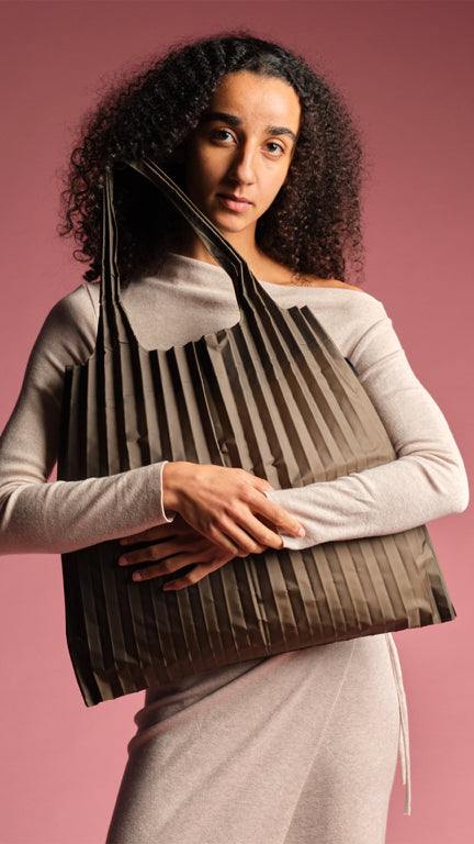 LOQI Bag Large - Pleated
