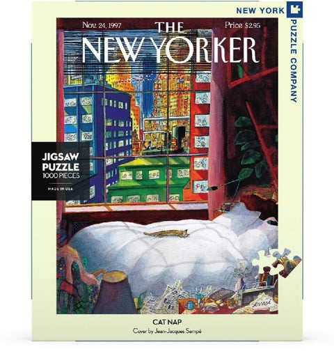New York Puzzle Company Cat Nap - 1000 pieces