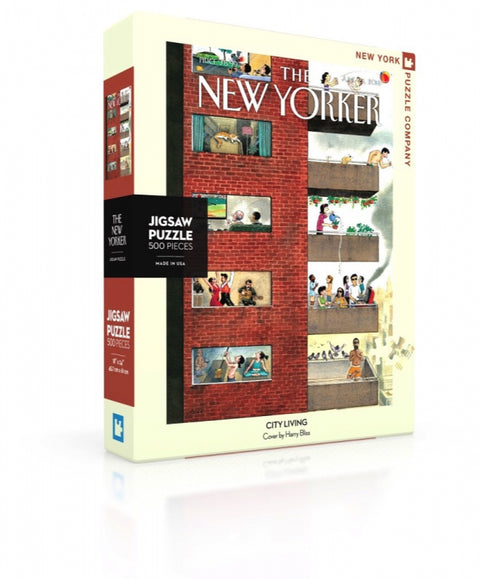 New York Puzzle Company Puzzel City Living - 500 stukjes