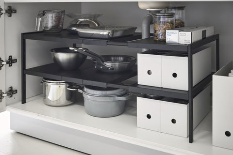 Yamazaki Tower Organizer uitschuifbaar 2-laags