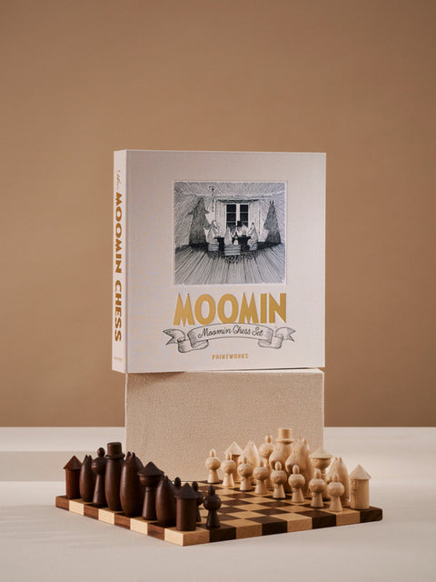 Printworks Spel - Chess Wood - Moomin x Printworks