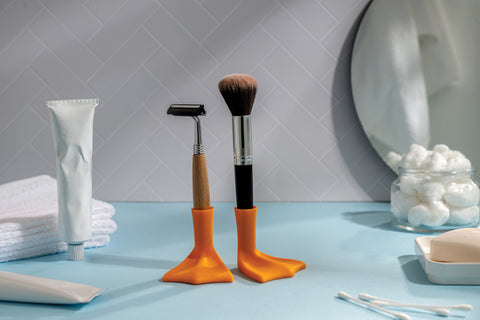 Ototo Tandenborstelhouder Duck Clean set van 2
