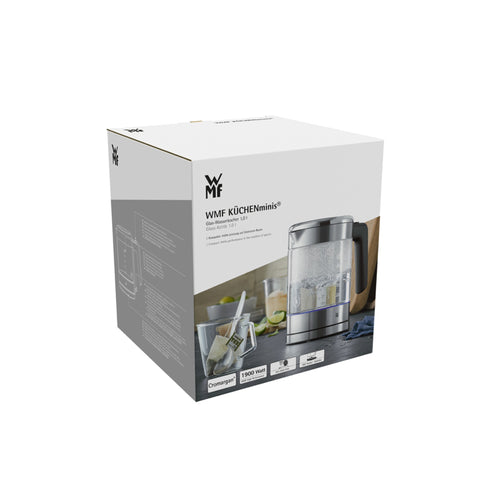 WMF KITCHENminis Waterkoker glas - 1Ltr