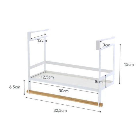 Yamazaki Tosca Kruidenrek onder plank - Wit