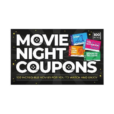 Gift Republic Kaartenset - Movie Night Coupons