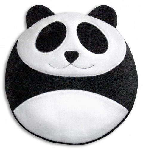 Leschi Warmtekussen Bao the panda - Zwart/Wit