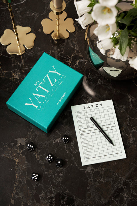 Printworks Spel Classic - Yatzy - Groen