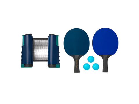 Printworks Portable Table Tennis - Ping Pong - Blauw