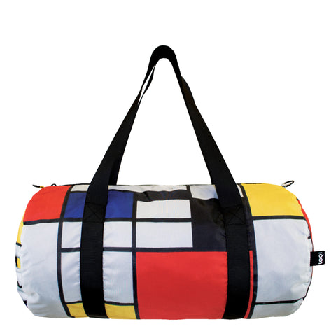 LOQI Weekender Large - Composition with Red, Yellow, Blue and Black gerecycled