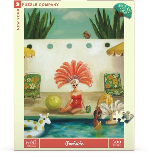 New York Puzzle Company Puzzel Poolside - 500 stukjes