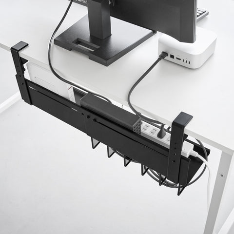 Yamazaki Smart Kabel- en routerorganizer voor onder bureau uitschuifbaar