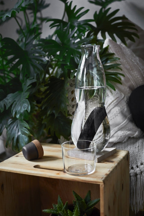 Black+Blum Eau Carafe - Waterkaraf met filter - 1.1Ltr