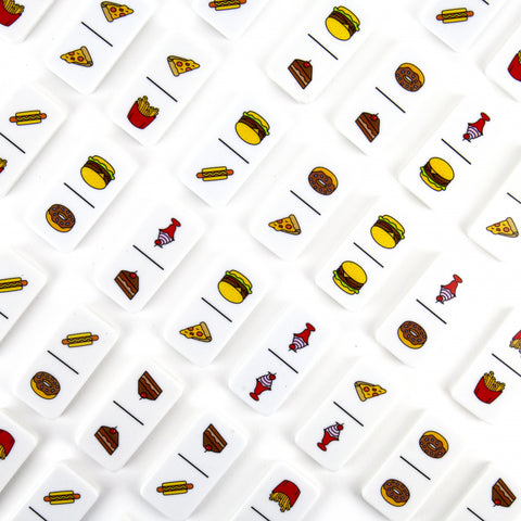Gift Republic Dominospel - Foodominoes