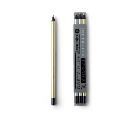 Printworks Kleurpotloden set van 3 - Photo Album - Metallic