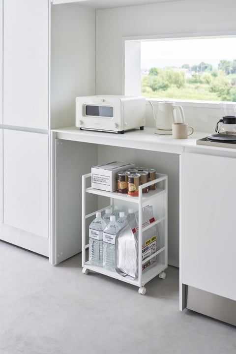 Yamazaki Tower Opbergtrolley 2-laags