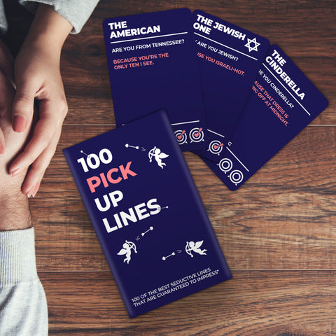 Gift Republic Kaartenset - 100 Pick Up Lines