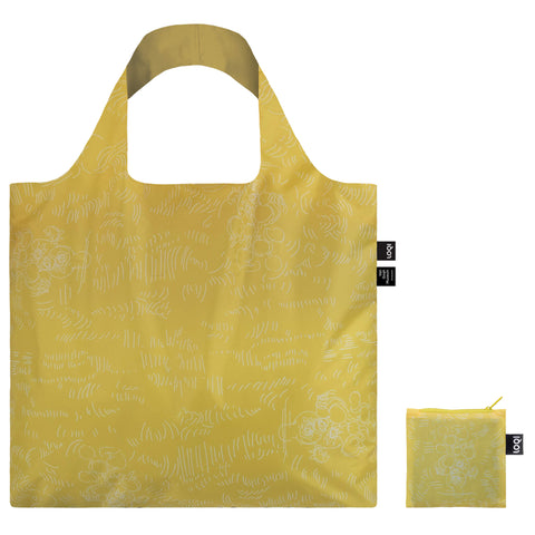 LOQI Bag Large - Sunflowers gerecycled