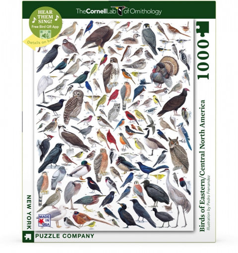 New York Puzzle Company Puzzel Birds of Eastern/Central North America - 1000 stukjes