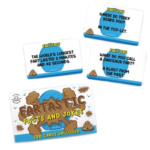 Gift Republic Kaartenset - Fartastic Facts & Jokes