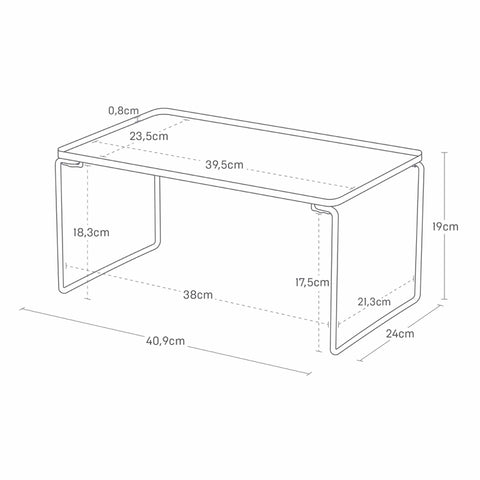Yamazaki Tower Stapelbaar rek inklapbaar M