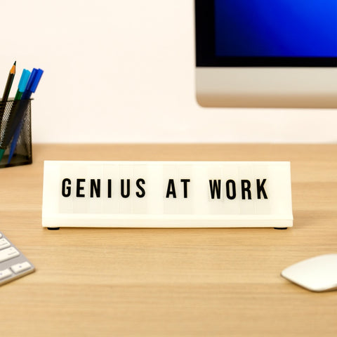 Gift Republic Light Up Desk Plaque
