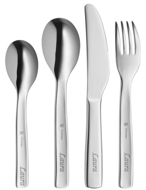 WMF Kids Bestekset 4-delig Princes Anneli (zonder Swarovski steen)