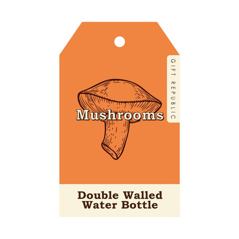 Gift Republic Waterfles - Mushroom