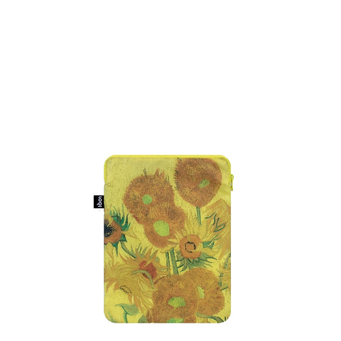 LOQI Laptop Sleeve Medium - Sunflowers gerecycled