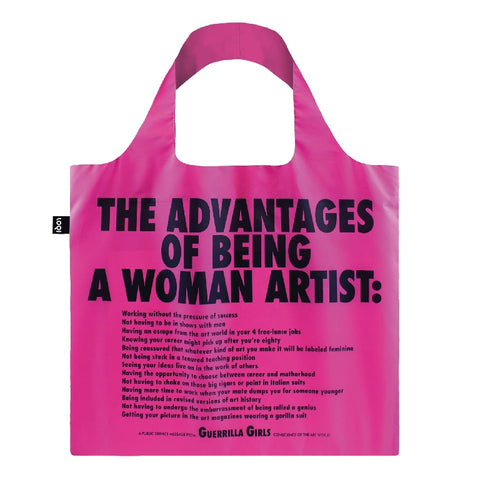 LOQI Bag Large - The Advantages Of Being A Woman Artist gerecycled